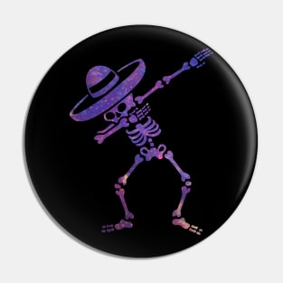 sKULL DIA DE MUERTOS DAB SPACE Pin