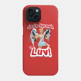 Spread the love cupid Phone Case