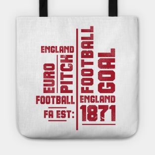 England Football Fan Memorabilia Tote