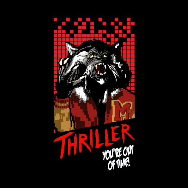 Werewolf MJ Thriller by BlackActionTeesOnDemand