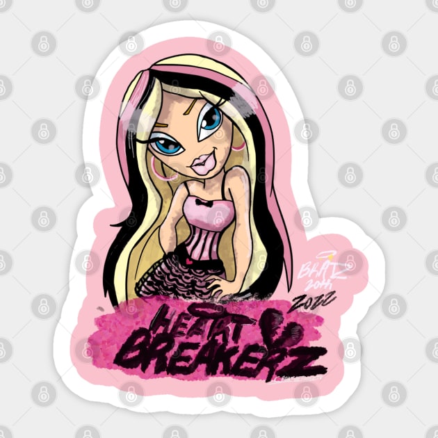 Valentine's Heart Breakerz Cloe Kids Sassy Girl - Bratz - Sticker