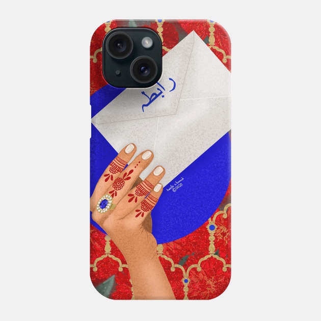 Letter Phone Case by ColorsOfHoney