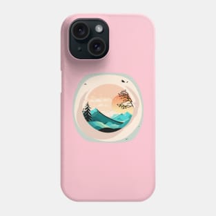 a nature-inspired t-shirt design featuring serene landscapes and wildlife. Utilize a soft color palette and intricate details to capture the beauty of the outdoors, tipseason3 Phone Case