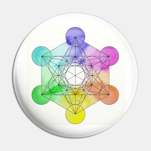 Metatron Rainbow Pin