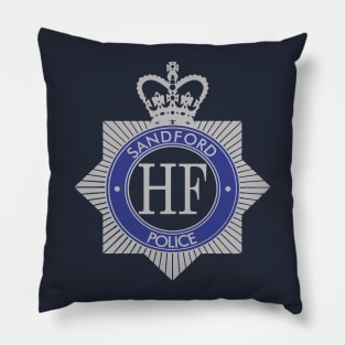 Sandford Police badge Pillow