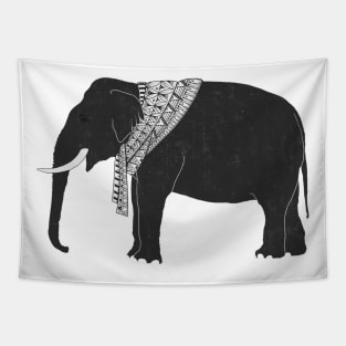 Elephant Wanderer Tapestry