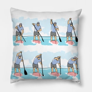 Paddle Boarding Technique Pillow