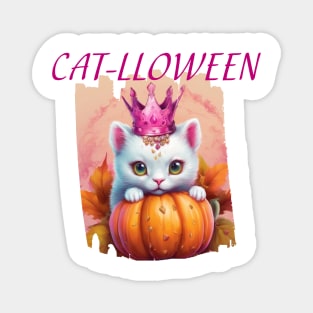 Cat-lloween Magnet