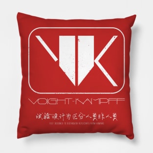 Voight-Kampff (aged look) Pillow