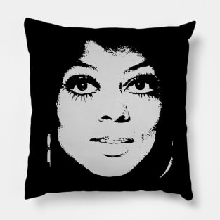 Diana Ross SURRENDER white Pillow