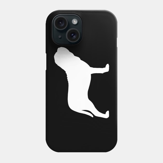 Neapolitan Mastiff Silhouette Phone Case by Coffee Squirrel