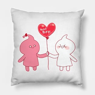 Cute Best BFF Pillow