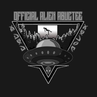 OFFICIAL ALIEN ABDUCTEE BADGE T-Shirt