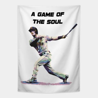 Baseball 'Game of the Soul'  pop Swing G1 Tapestry