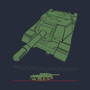 Soviet heavy self-propelled gun SU-152 T-Shirt