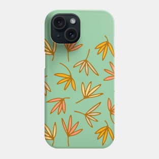 PETALS Boho Floral Botanical in Brown Pink Yellow Cream Gray - UnBlink Studio by Jackie Tahara Phone Case