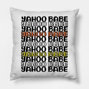 Yahoo Babe Pillow