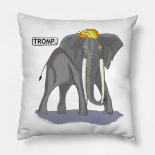 Meet TROMP: An American Bull Elephant Pillow