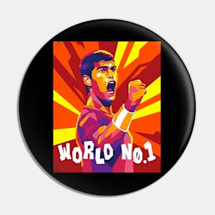 Carlos Alcaraz Legend Pin