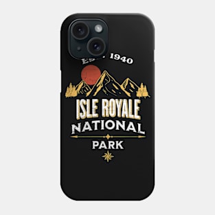 Isle Royale National Park Phone Case