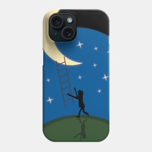 Ascending the Moon Phone Case