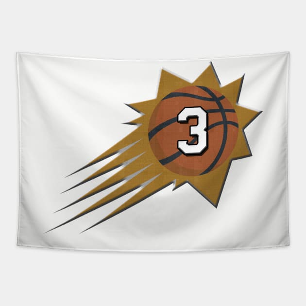 PHX SUNS CHRIS PAUL 3 Tapestry by Tee Trends