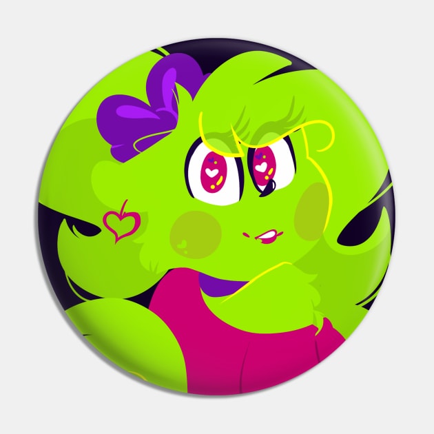 Rave Girl Pin by BefishProductions