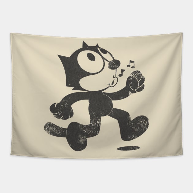 Felix The Cat Tapestry by Mollie