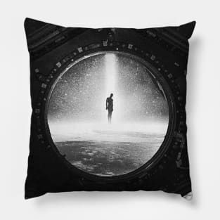 Flying in space Pillow