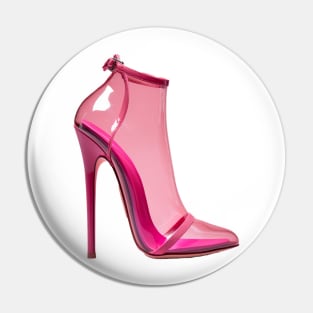 Pink Barbie High Heels Pin