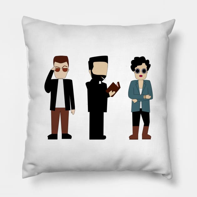 Preacher TV Show Pillow by BasicBeach