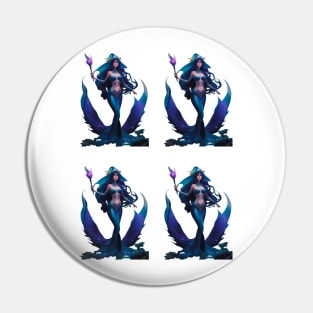 Sea Witch and Merfolk Pin