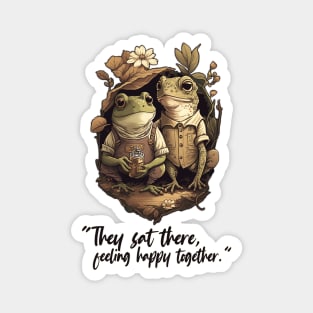Frog and Toad Together Magnet