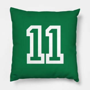 Sports Shirt #11 (white letter) Pillow