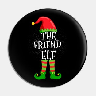 Friend Elf Family Matching Christmas Group Funny Gift Pin