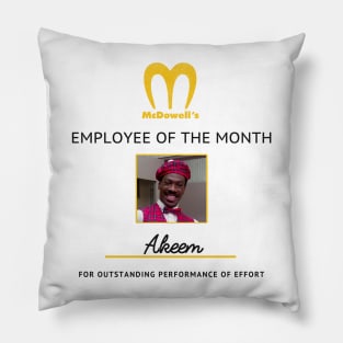 McDowell's Employee of the Month - Akeem Pillow