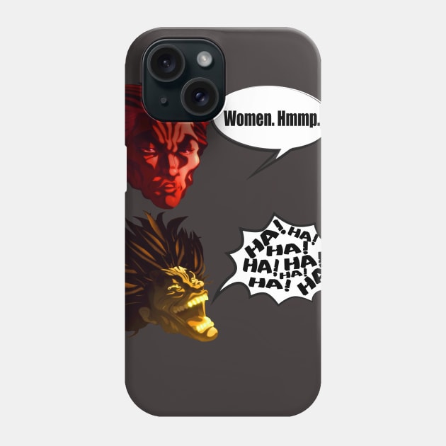 Woman meme ,Yujiro's version. Phone Case by Pixy Official