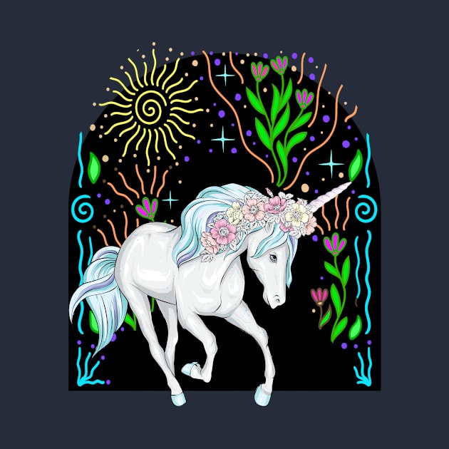 Unicorn Garden by letnothingstopyou