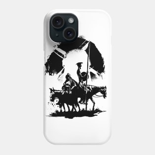 Don Quixote and Sancho Panza Phone Case