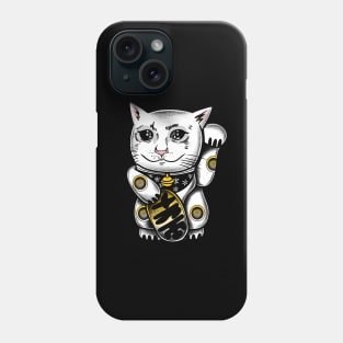 Sad Cat Manekineko Phone Case