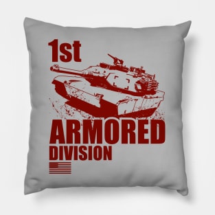 1st Armored Division Pillow