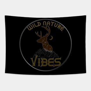 Wild Nature Vibes - Red Deer Tapestry