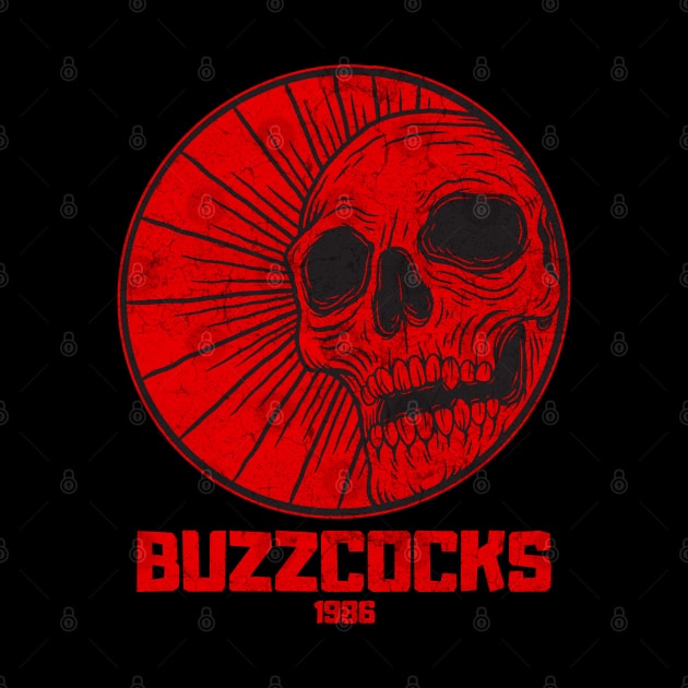 skull red buzzcoks by lord cobra