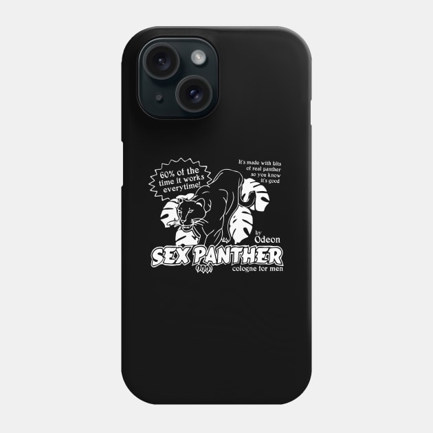 Sex Panther - cologne for men Phone Case by BobbyShaftoe