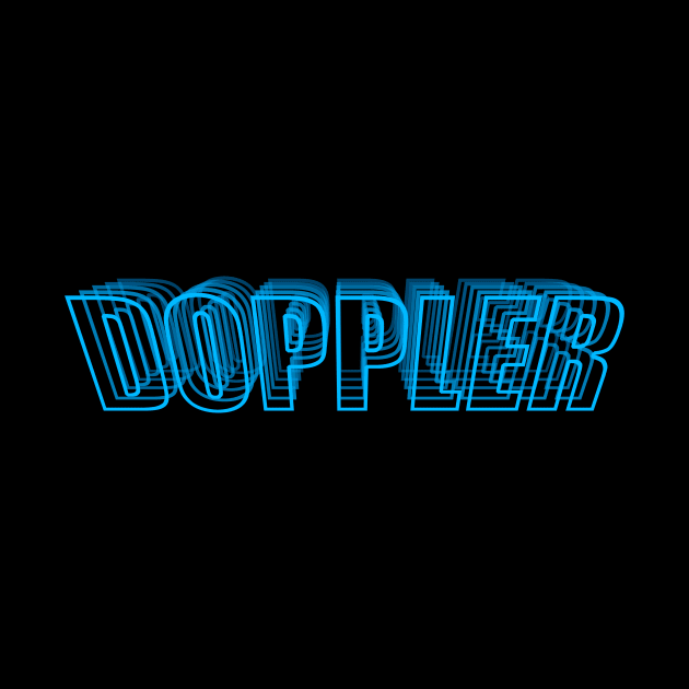 Doppler Shift Blue by GloopTrekker