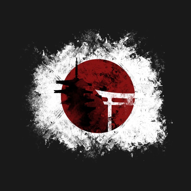 Japan flag by Trashy_design