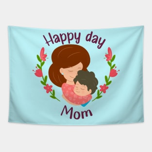 Happy day mom Tapestry