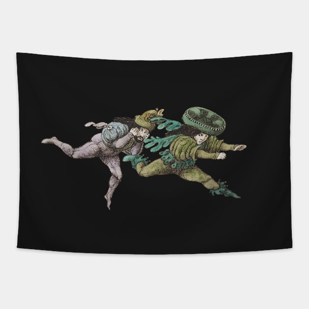 Run for the Dragon Tapestry by FrisoHenstra