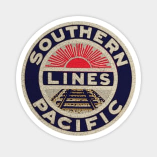 Southern Pacific Lines Railroad USA Magnet