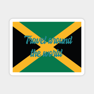 Travel Around the World - Jamaica Magnet